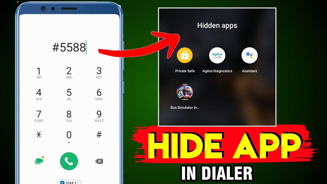 App Ko Hide Kaise Kare | Instagram Ko Dailer Mein kaise Chhupaye | Instagram Ko kaise Chhupaye