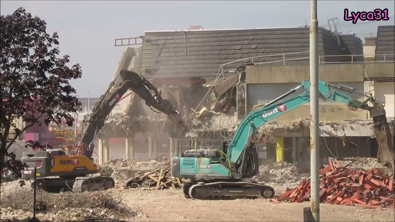 Chapel Street, Bonny Street buildings demolition part 117 Filmed Thurs 15th May