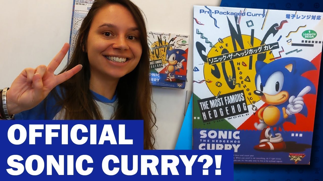 'Cooking' Official Sonic the Hedgehog Curry?! | Vlog