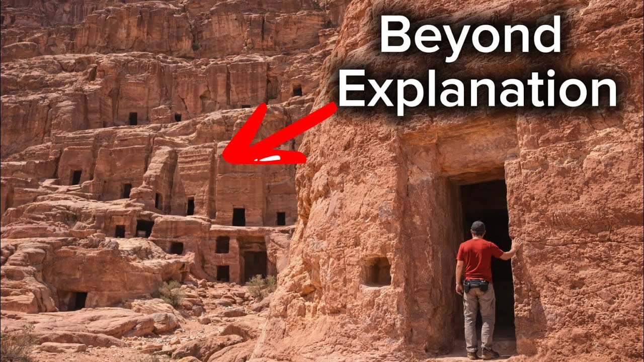 This Ancient Canyon City Was Hiding Something.. I found it on Google Maps. ￼You can&rsquo;t explain it. 