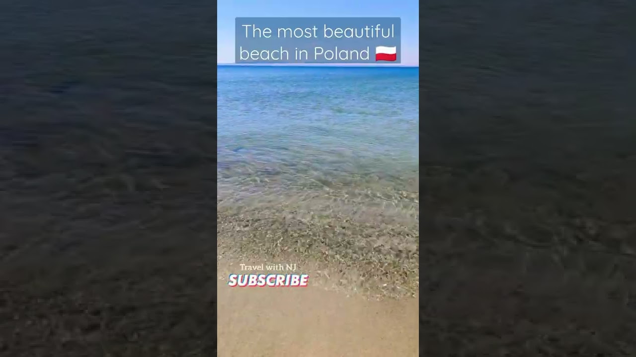 The most beautiful beach in Poland - HEL peninsula Poland 🇵🇱 