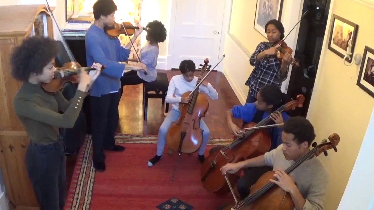 Kanneh-Mason family message to Australia from lockdown in the UK