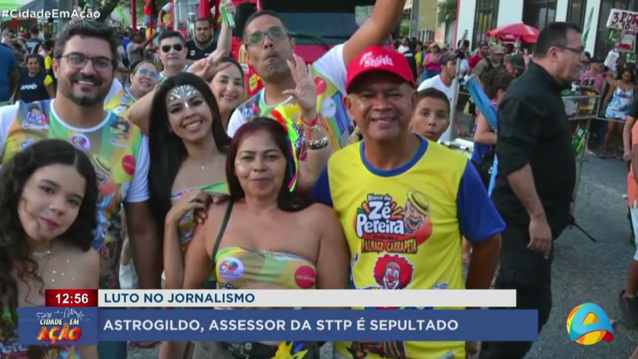 Cidade em Ação - Luto no jornalismo: Astrogildo, assessor da STTP, é sepultado