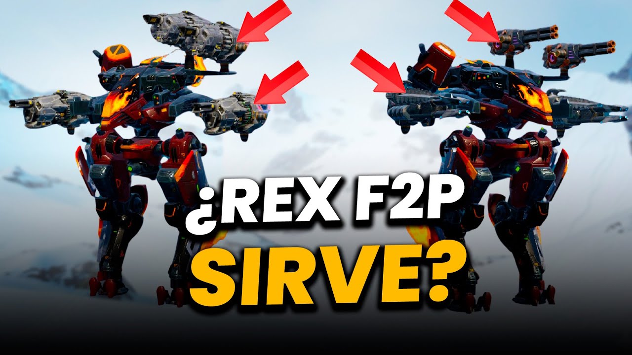 Probamos al REX con ARMAS BARATAS en Ligas Altas War Robots WR