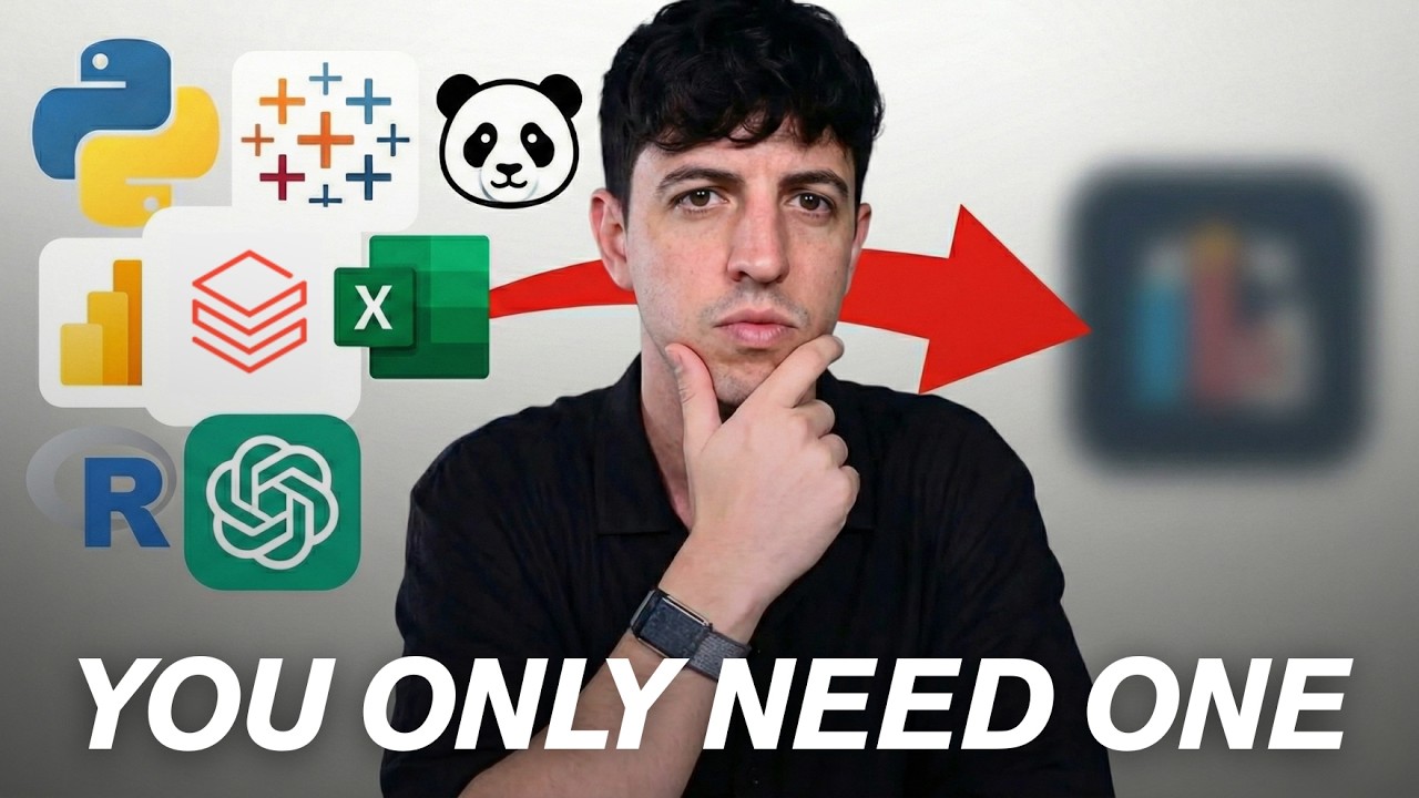 STOP Using 8 Tools for Data Analysis - DO This INSTEAD
