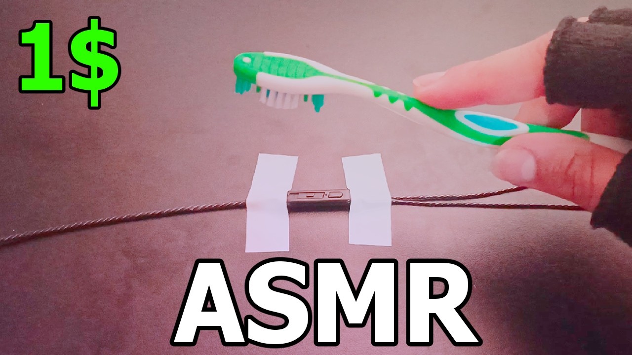 ASMR con MICROFÓNO de 1$ DOLAR | ASMR en Español |