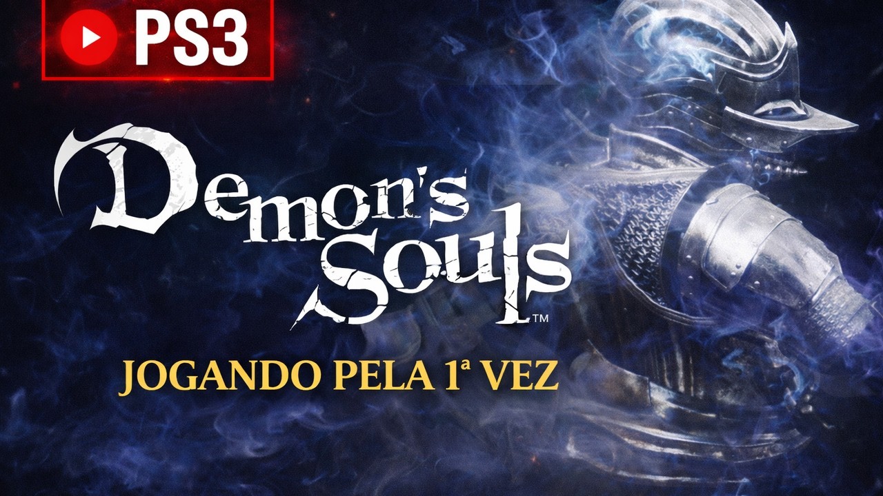 DEMON’S SOULS PS3 | PELA PRIMEIRA VEZ | O INÍCIO DO SOFRIMENTO… 😈🔥 (Ao Vivo)🎮 - FAÇA UmA DOAÇAO !PIX