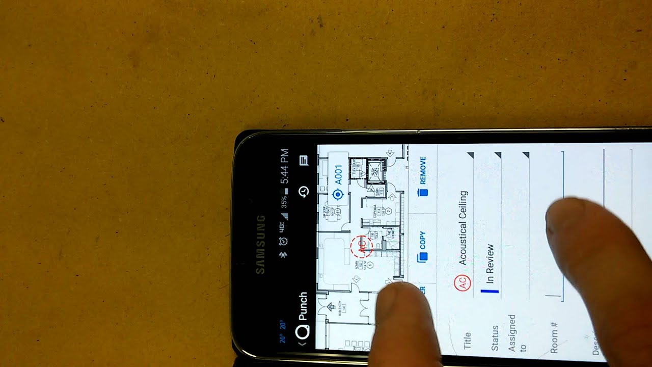 SMC mobile punchlist for PlanGrid