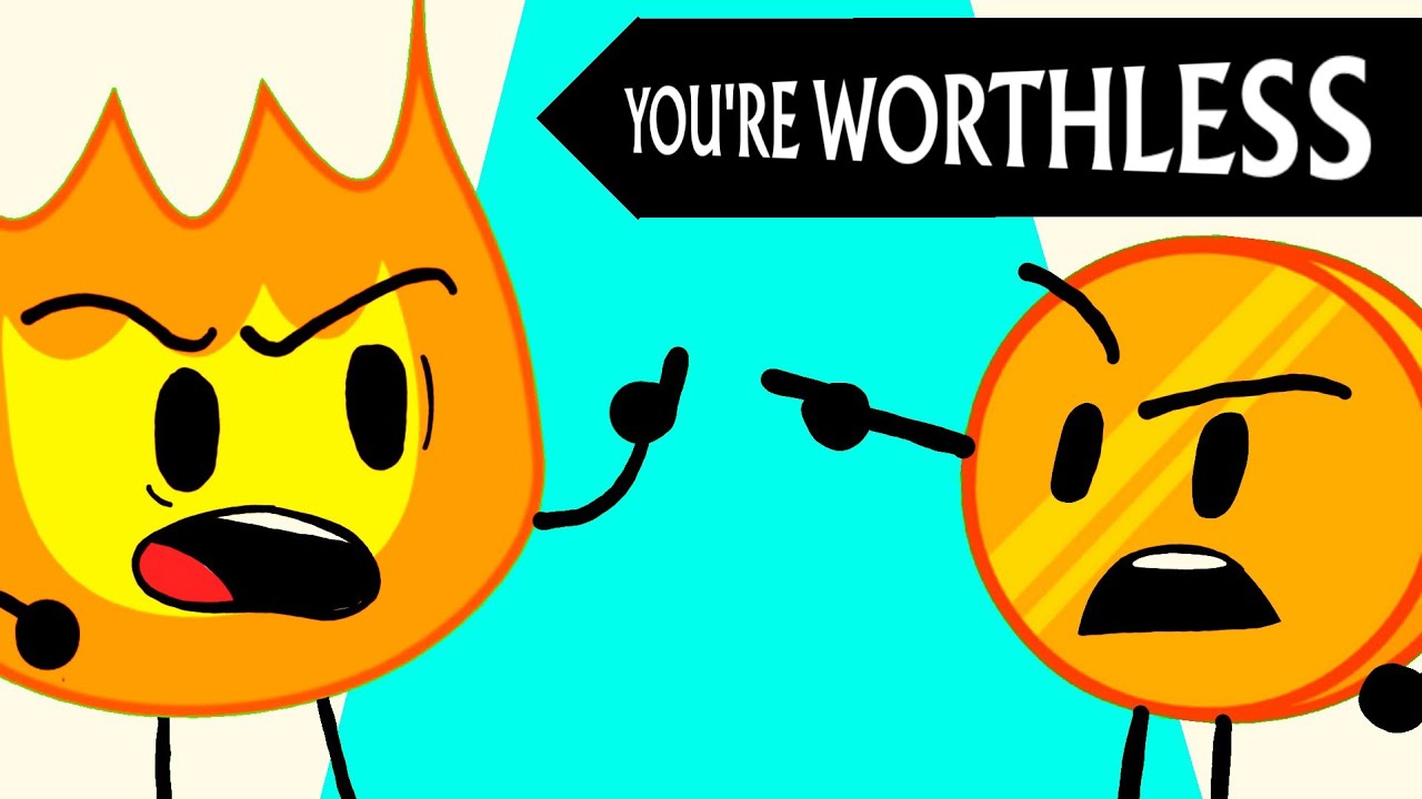 Hey Coiny, You're A Penny, You're Worthless (I Did A Crappy Firey Animation) #fakecollab