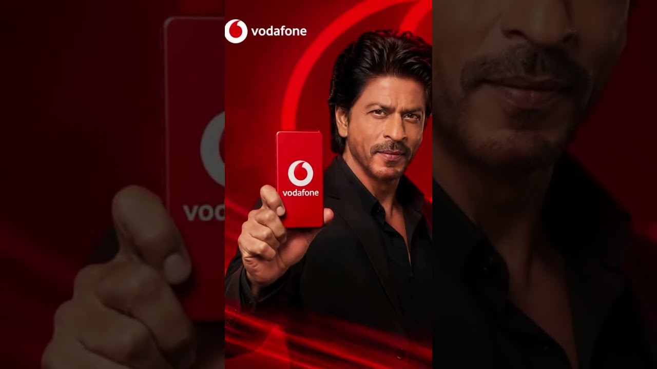This is why Vodafone Hired SRK 🔥#shorts #srk #vodafone