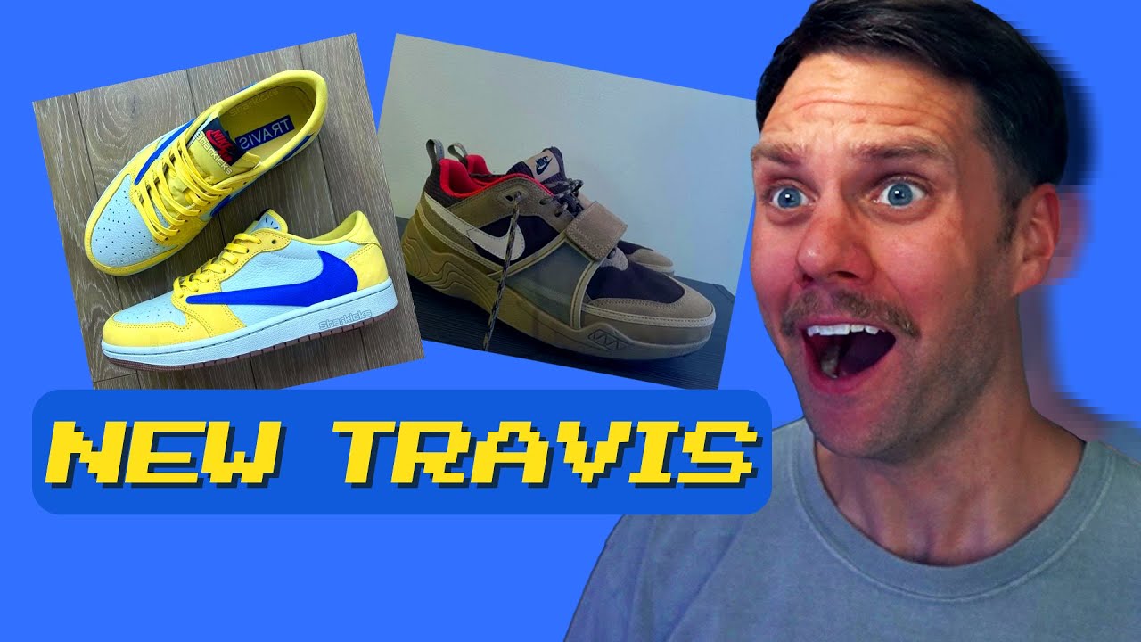 The Roszko Show: COMING SOON New Travis Scott's Jordan 1 Low & Nike Sharkidon