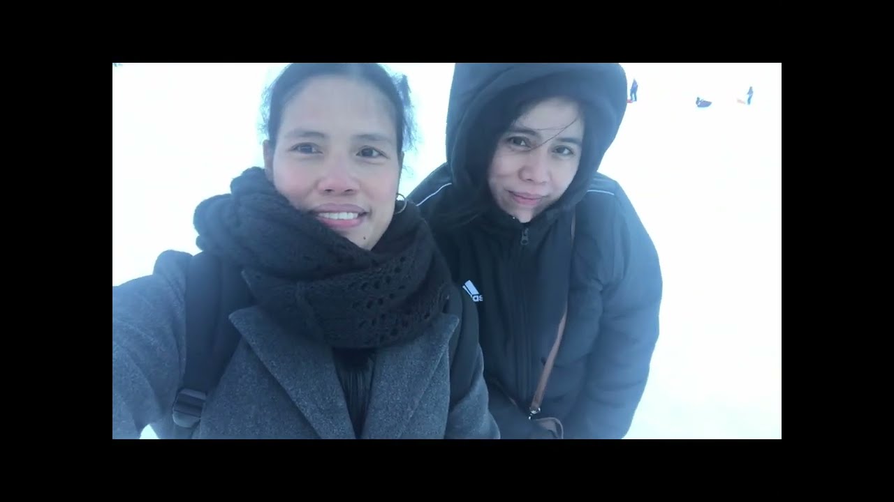 Spending time with my sister & my daughter enjoy the snow