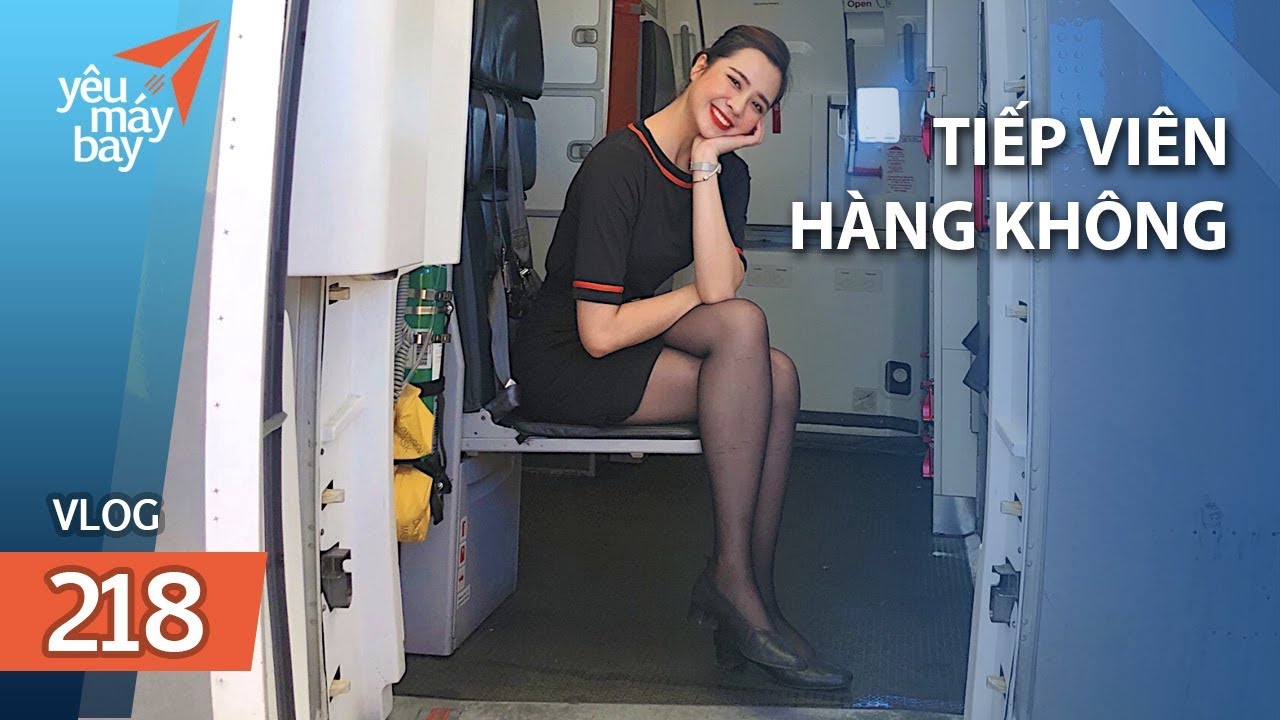 VLOG #218: Theo chân tiếp viên Jetstar Pacific làm việc trên máy bay | Yêu Máy Bay