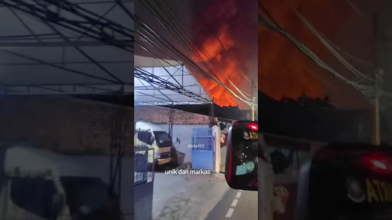 KEBAKARAN HEBAT WILAYAH JOHAR BARU
