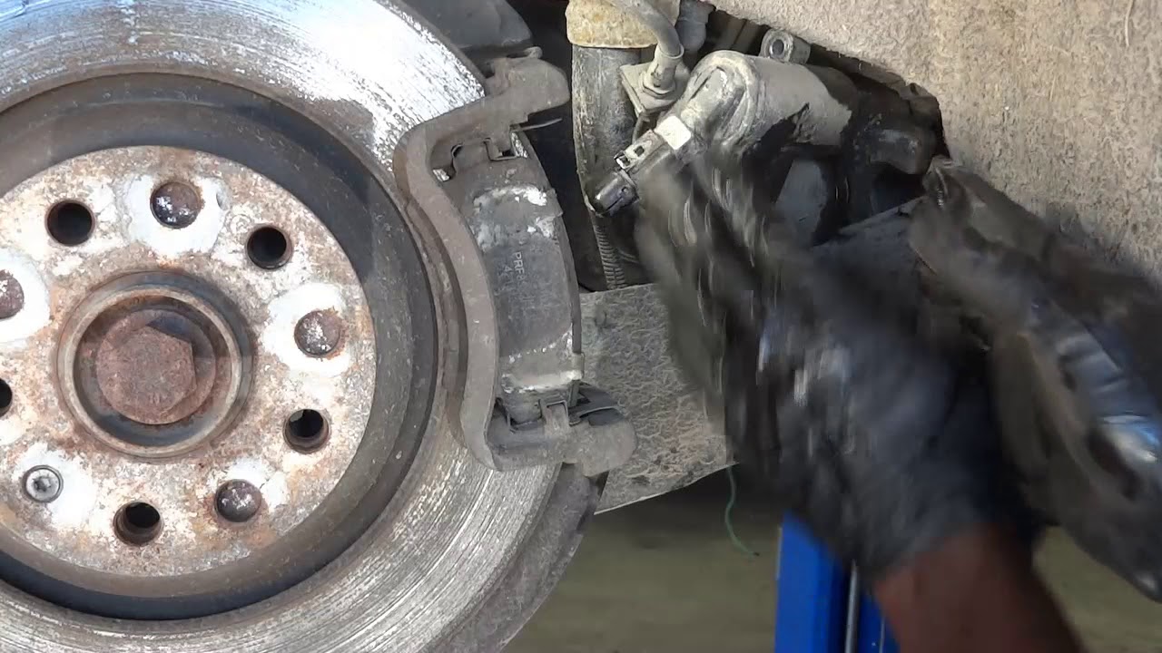 Do this Before Replacing rear Brake pads on a 08 VW Passat with Electronic Parking Brake