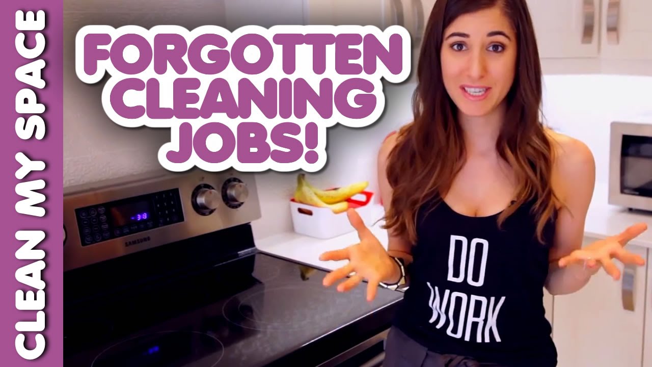 5 Forgotten Cleaning Jobs! (Clean My Space)