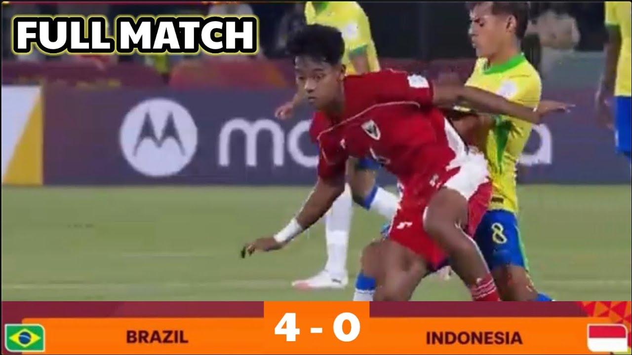 🔴SIARAN LANGSUNG . TIMNAS INDONESIA U17 VS BRAZIL U17 . FIFA WORLD CUP GRUP H QATAR 2025