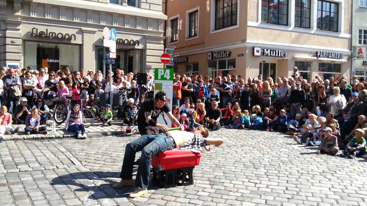 Sam Wills Stadtspektakel Landshut 2012