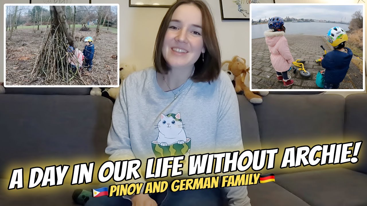 A day in our life without My Pinoy Husband in Germany l Pinoy German Family