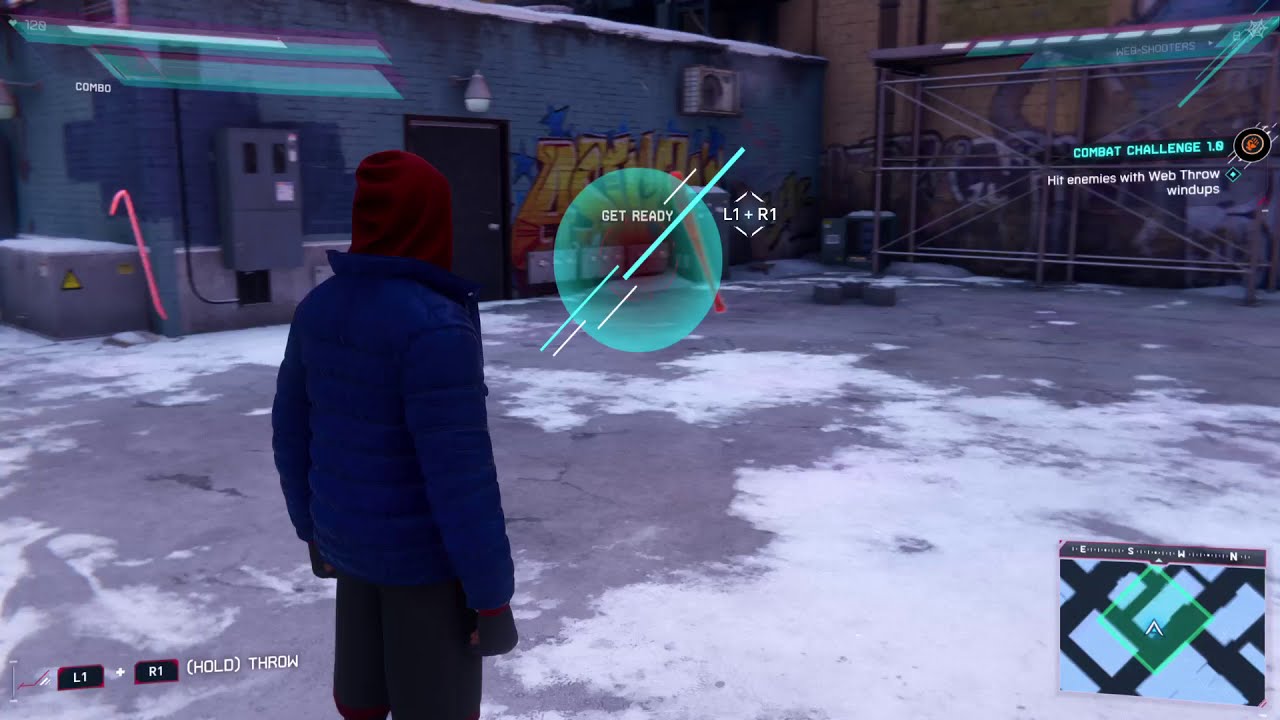 Combat challenge 1.0 on Marvel's Spider-Man: Miles Morales PS5