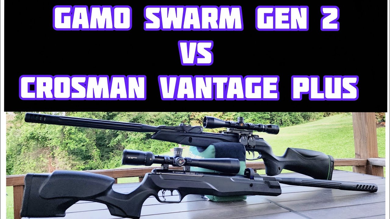 Gamo Maxxim Swarm Gen 2 против Crosman Vantage Plus — поединок лицом к лицу