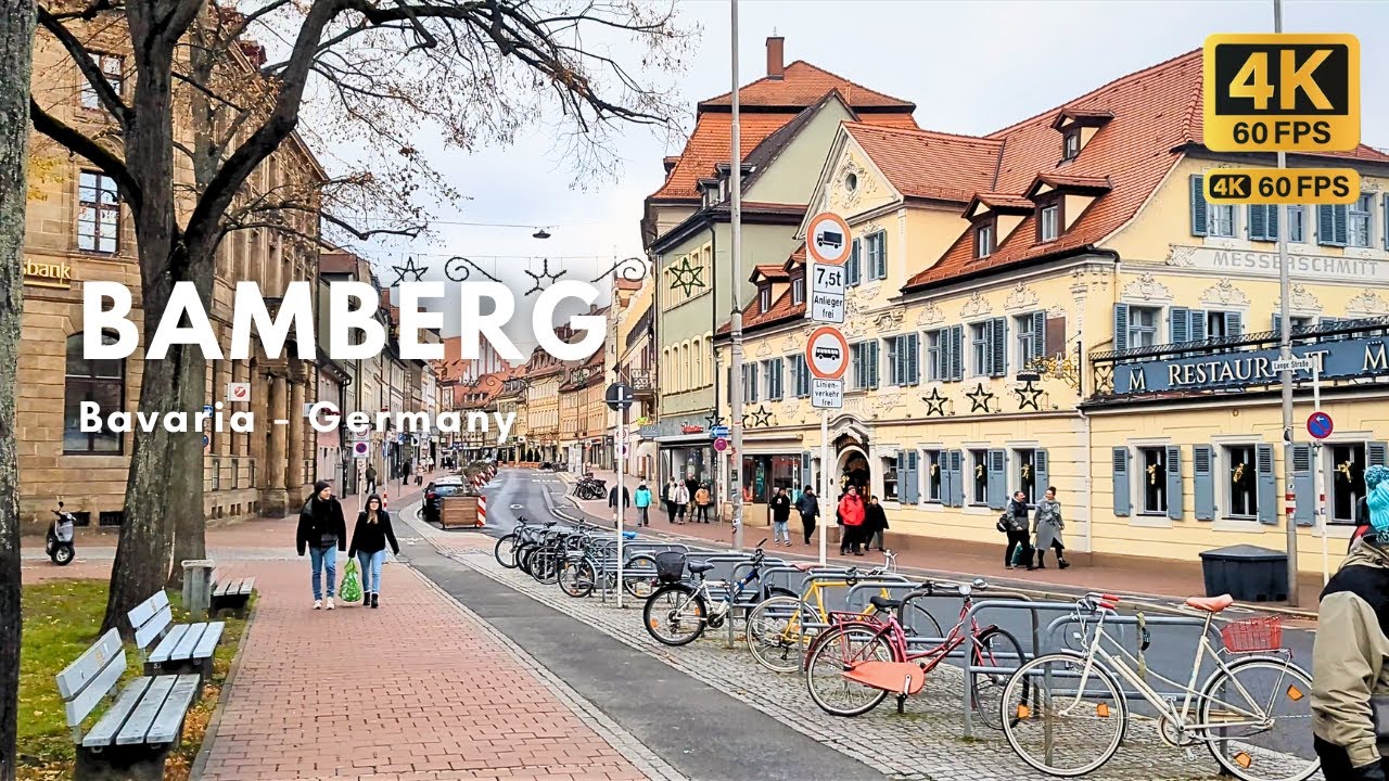 Bamberg City: 4K Walking Tour | Bavaria, Germany
