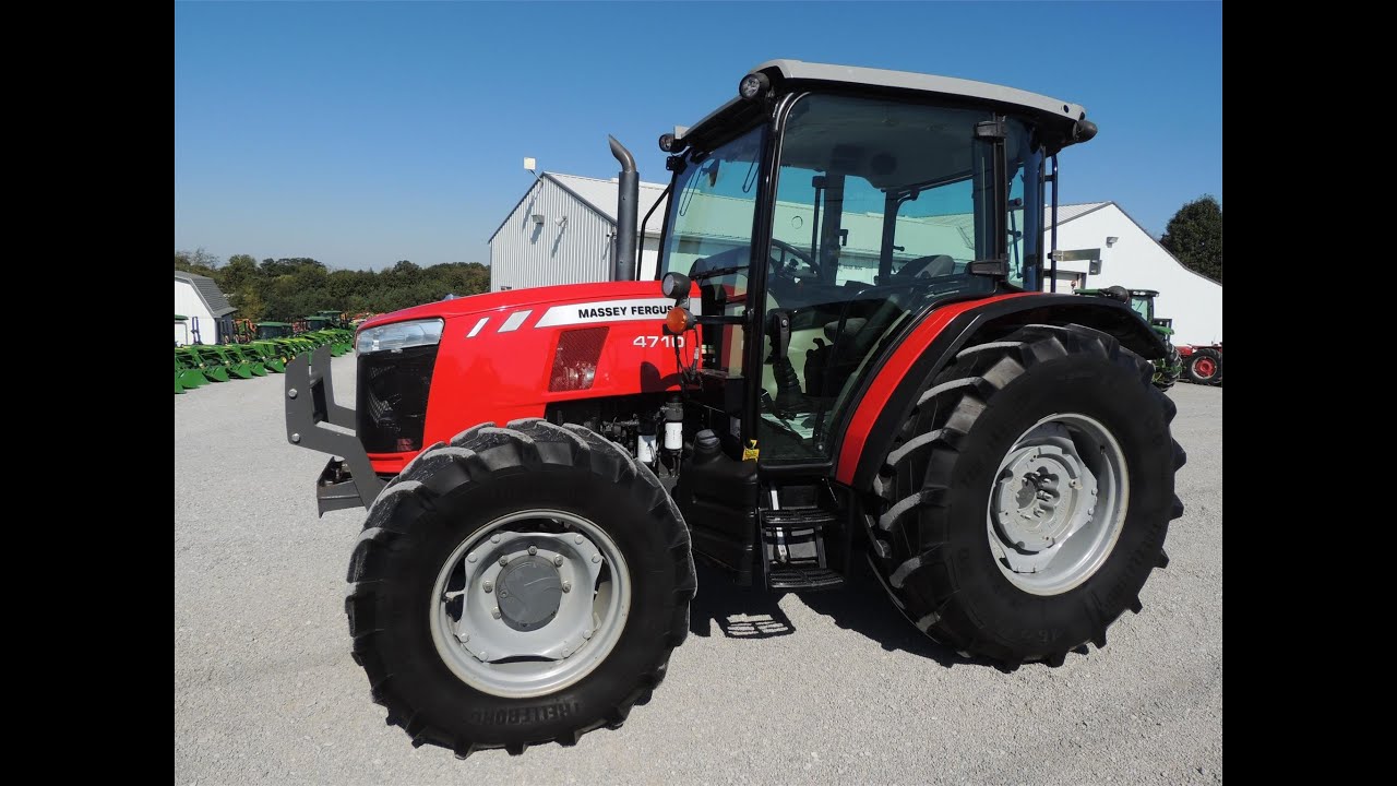 2019 Massey Ferguson 4710 Tractor w/ Cab! Good Condition! For Sale by Mast Tractor Sales