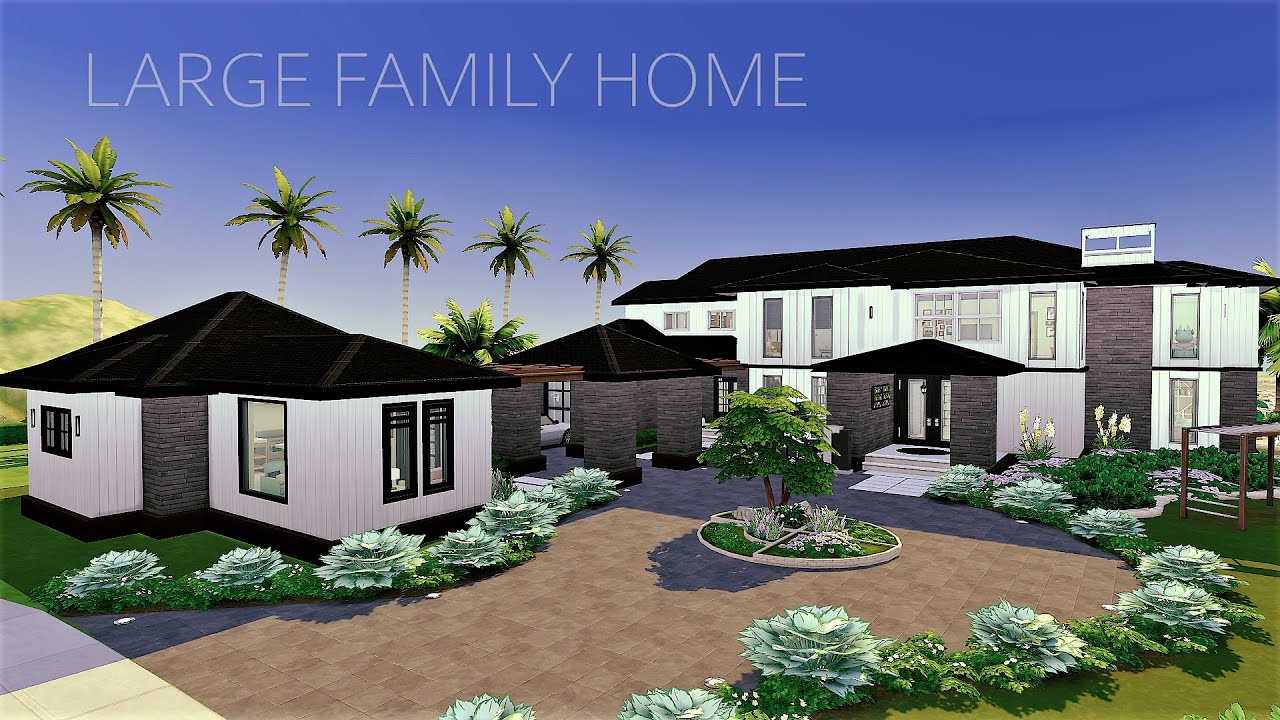 Large Family Home (Multi Generations) I No CC I The Sims 4