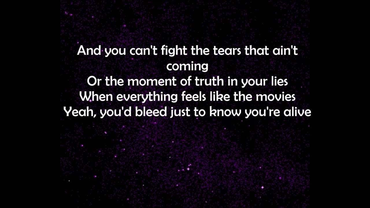 Sleeping with Sirens - Iris (Goo Goo Dolls Cover) Lyrics