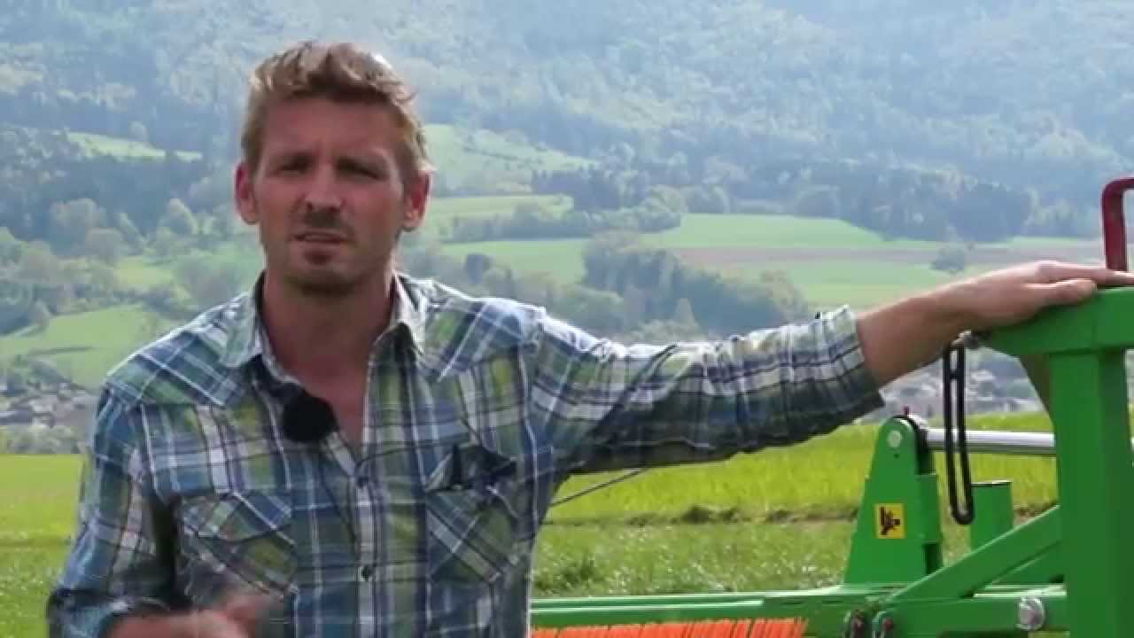 Démonstration de l'écimeuse CombCut à Courtételle (JU) (avril 2014)