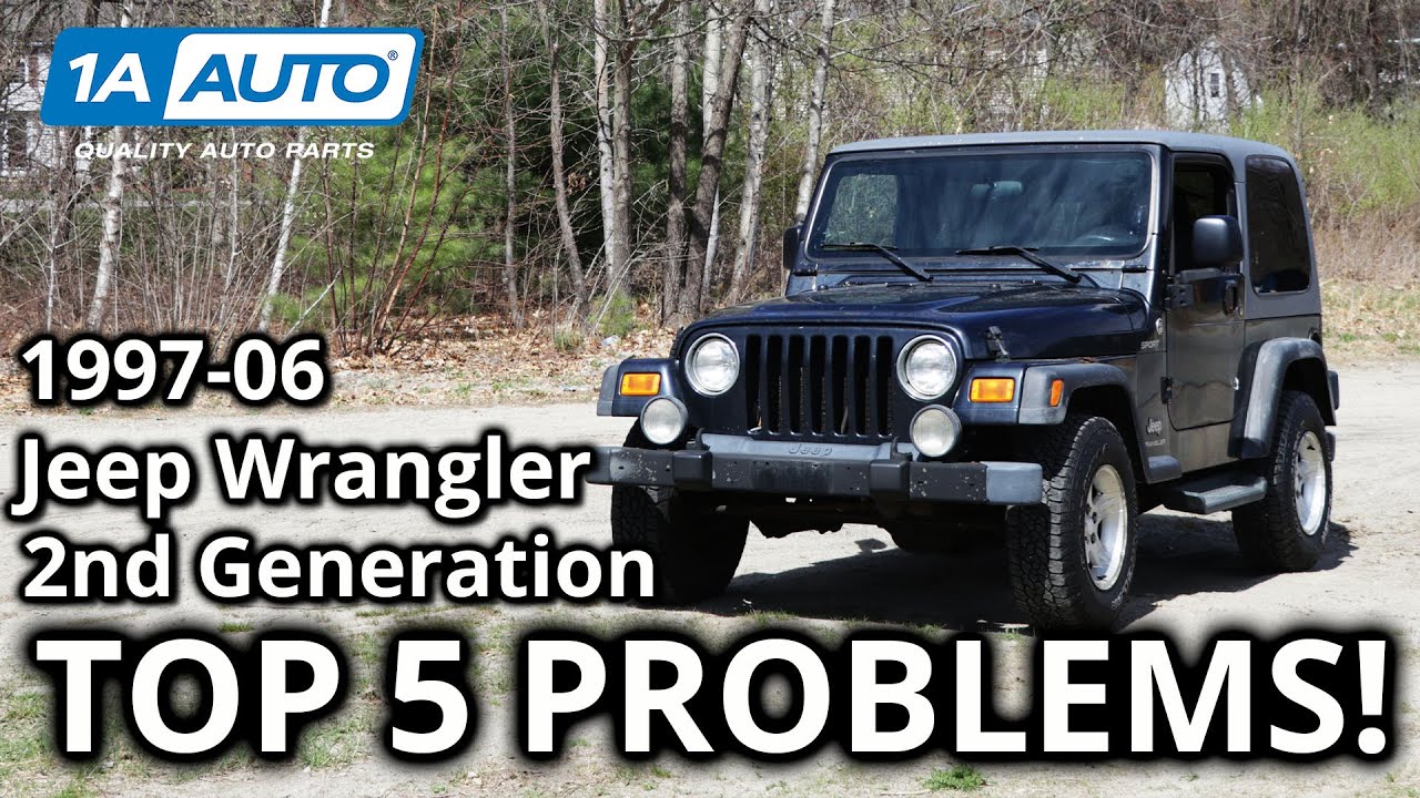5 главных проблем внедорожника Jeep Wrangler 2-го поколения 1997-2006