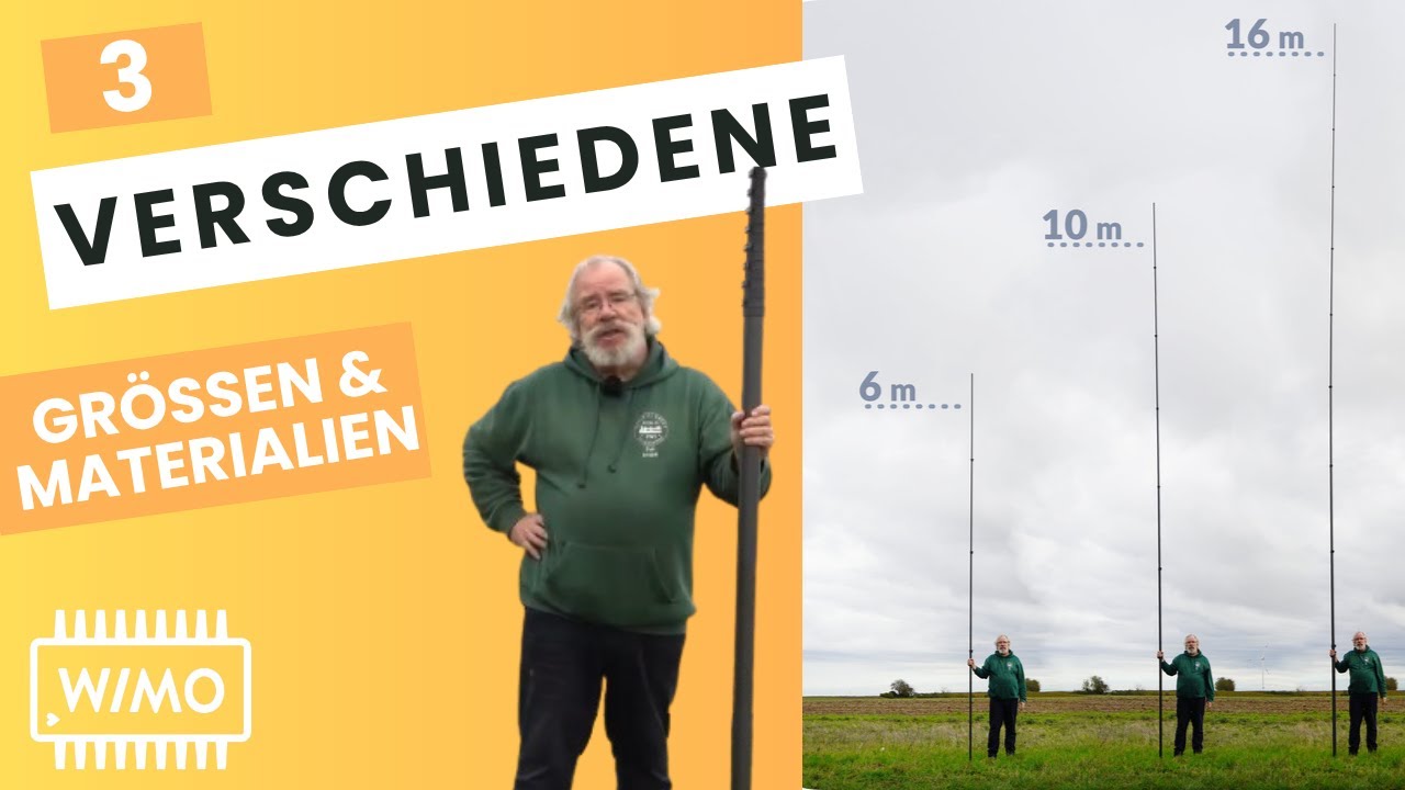 Der WiMo Teleskopmast im Detail vorgestellt!
