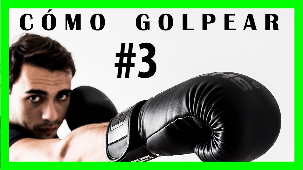 GOLPES DIRECTOS de BOXEO (Jab y cross)  - CURSO DE KICKBOXING en español - nv BÁSICO #03