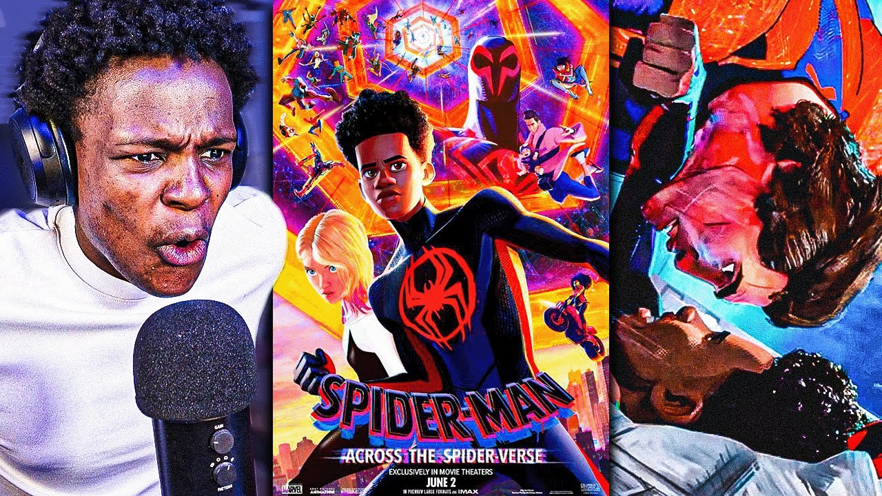 FIRST TIME WATCHING *Spider-Man Across The Spider-Verse* MOVIE REACTION!
