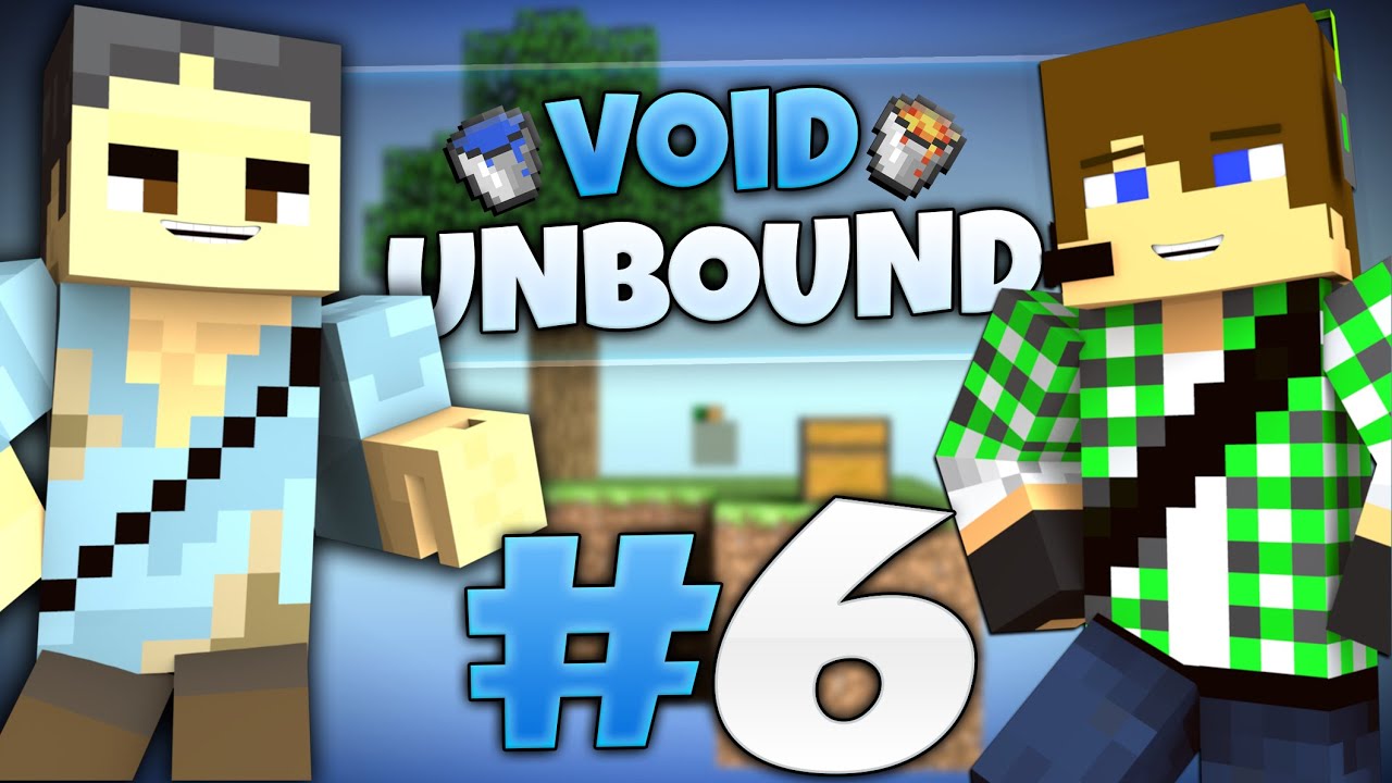 MINECRAFT: VOID UNBOUND : NEL NUOVO SERVER COL BRACCIO E LA MENTE!! SURRY SI DROGA!! #6