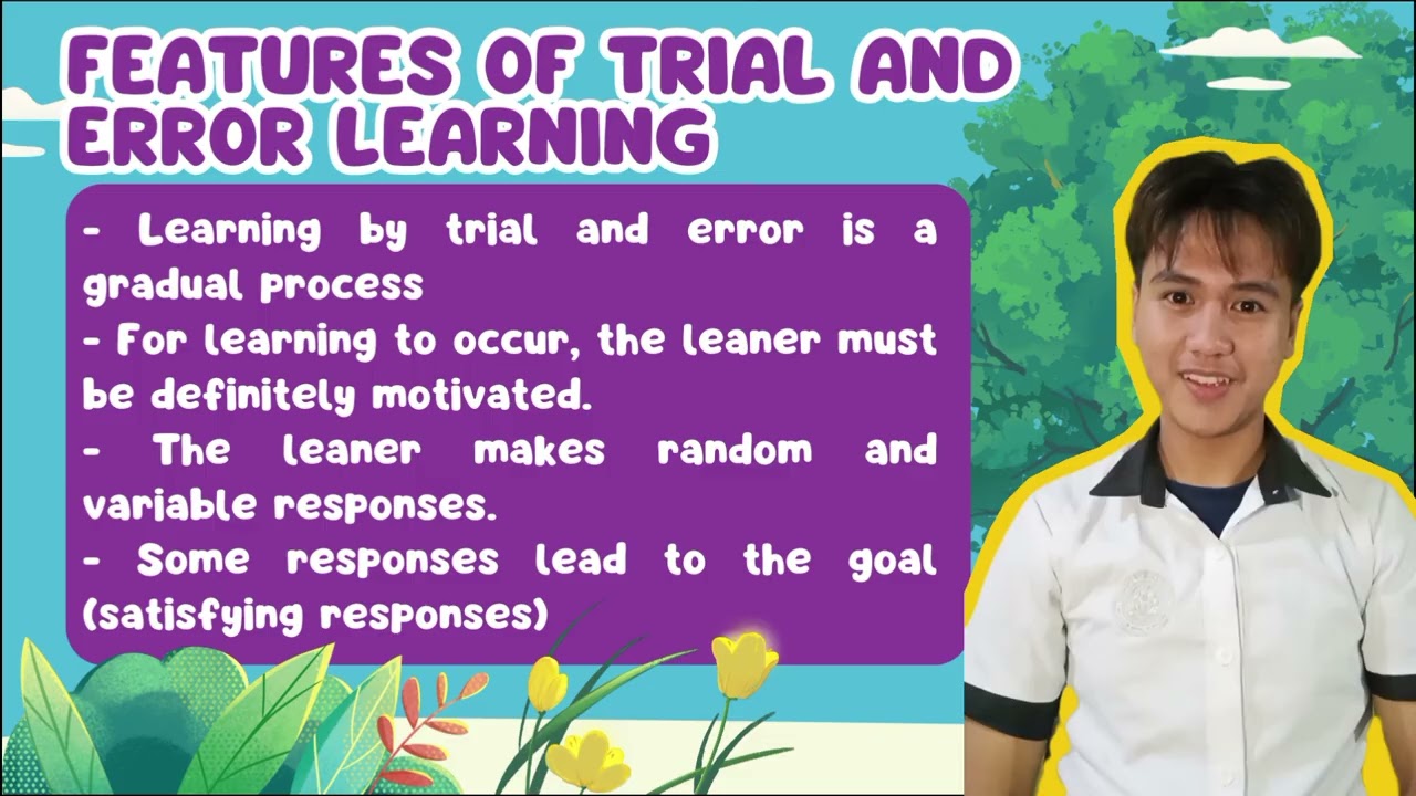 THORNDIKE'S THEORY | THE TRIAL AND ERROR THEORY 