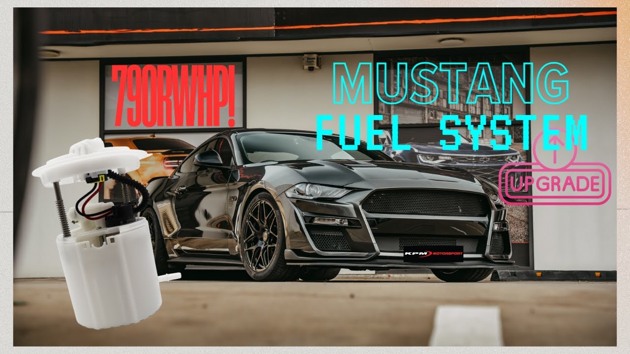 Модернизация топливной системы позволила Mustang увеличить мощность до 790 л.с. на задних колёсах!!!