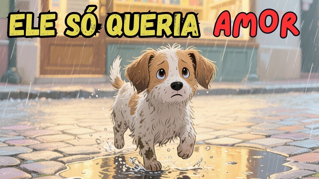O CÃOZINHO  ABANDONADO 