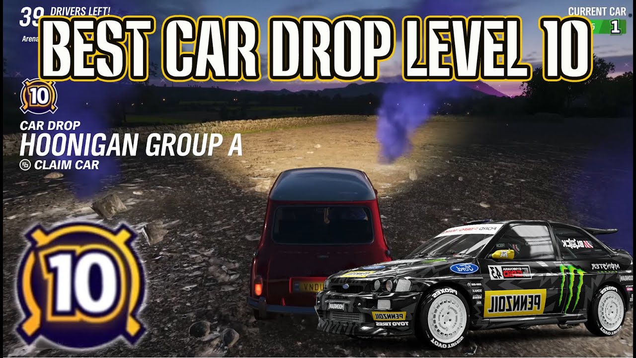 Forza Horizon 4 Eliminator Top 1 - Best Car Drop Level 10 Hoonigan Group A - Spring season