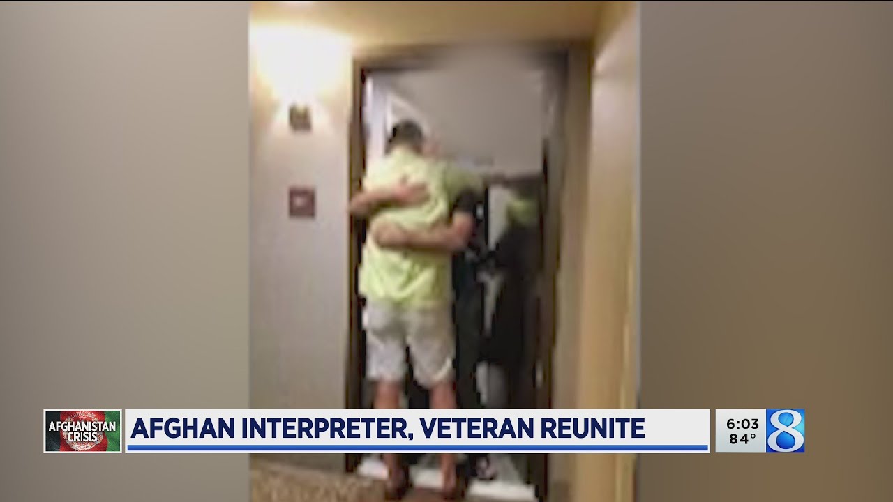 Afghan interpreter, veteran reunite