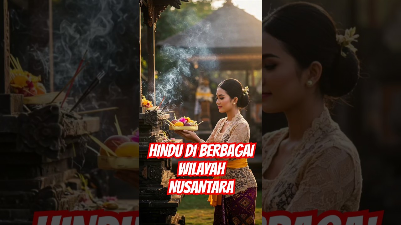 HINDU DI BERBAGAI WILAYAH NUSANTARA #hindu #bali #nusantara