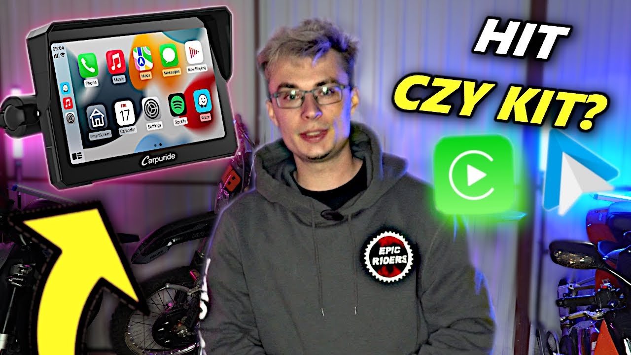 CARPLAY DO MOTOCYKLA - HIT CZY KIT? TEST CARPURIDE 702S PRO