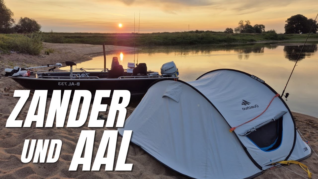 Spinnfischen & Ansitz auf ZANDER und AAL | Catch&Cook