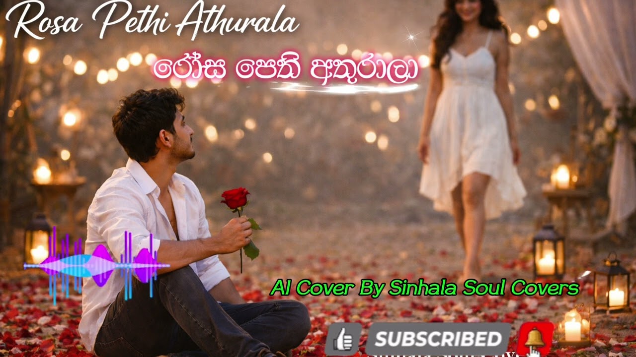 රෝස පෙති අතුරාලා | ROSA PETHI ATHURALA | SINHALA AI COVERS | #sinhalacoversongs  #onemillionviews 