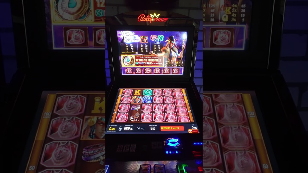 Bally Wulff Wolf Spirit TR5.2 BIG WIN Free Spins
