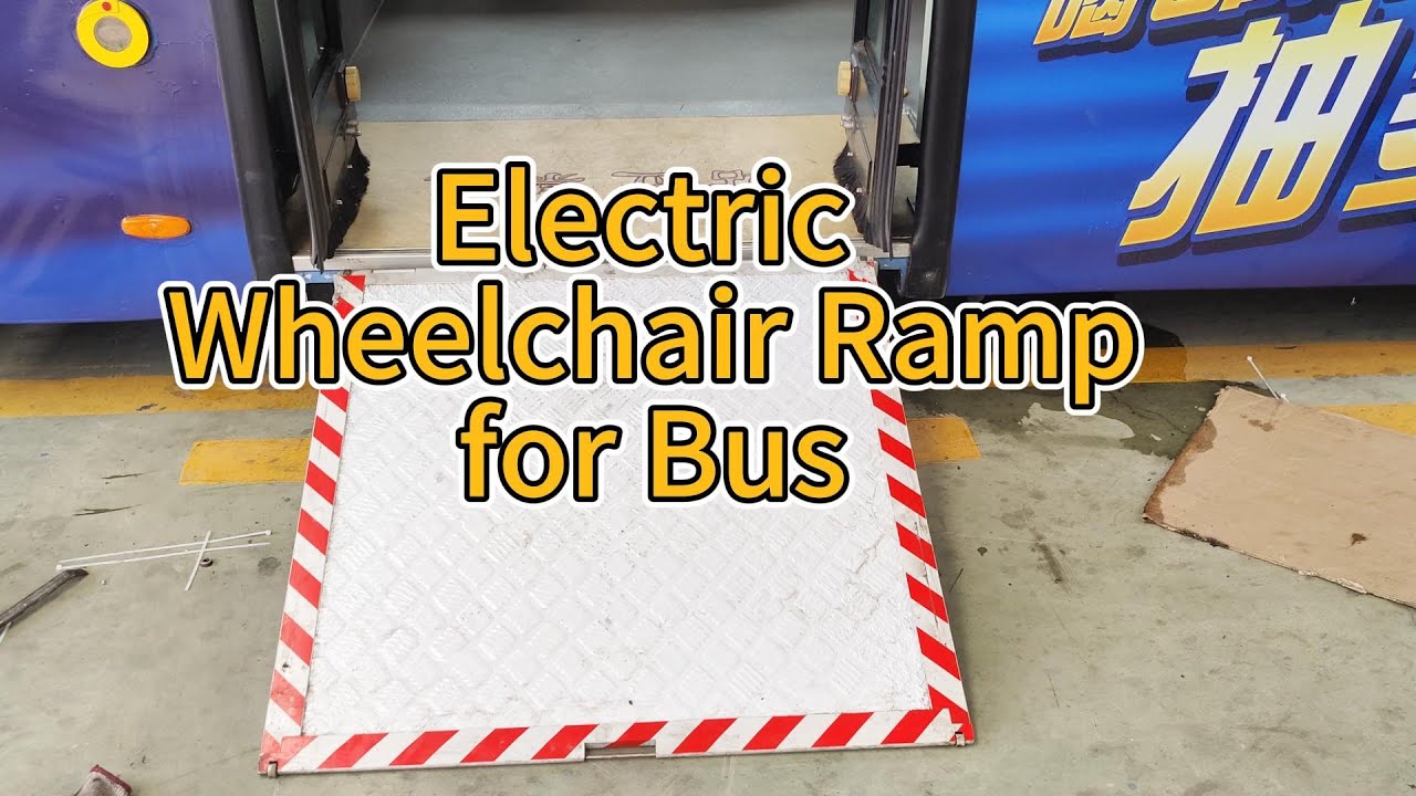 Xinder-Tech Electric Telescopic Wheelchair Ramp