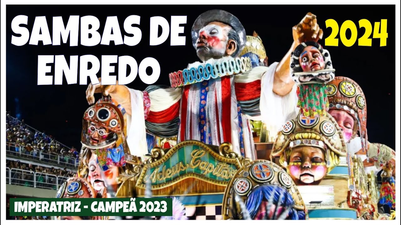 CD SAMBAS DE ENREDO 2024 -  RIO DE JANEIRO (SAMBAS CAMPEÕES) #brasil #carnaval2024 #carnaval