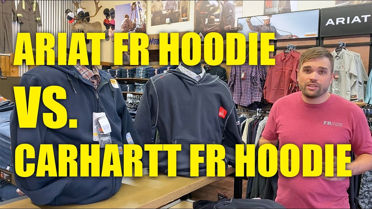 Ariat FR Polartec Hoodie vs. Carhartt FR Heavyweight Hoodie