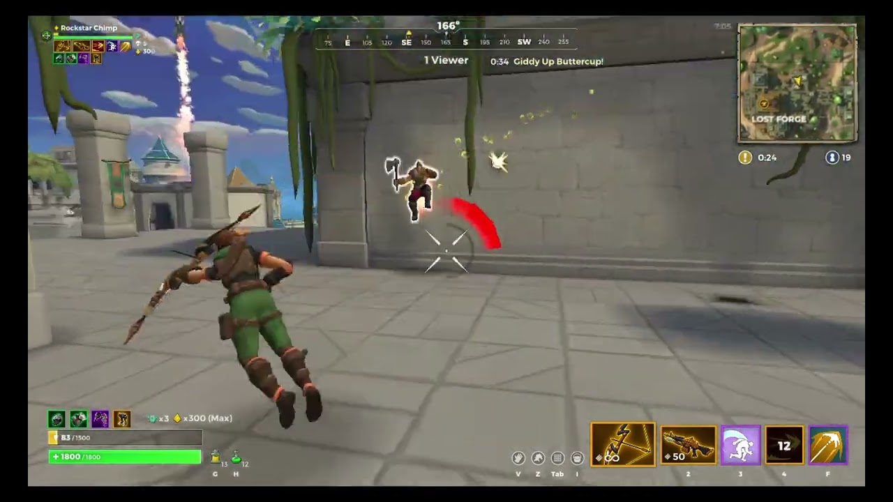 Hunter vs Warrior Realm Royale