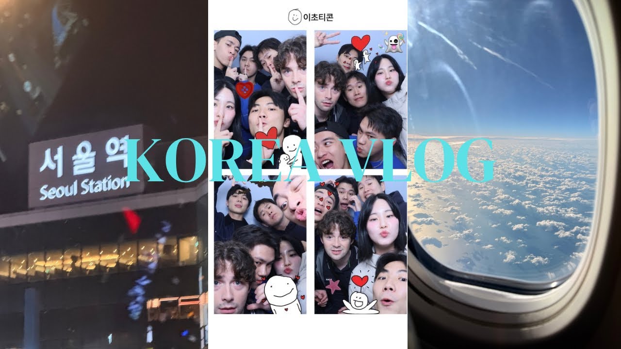 [旅行vlog] 한일커플/日韓カップルが友達と韓国旅行🇰🇷！？バタバタハプニング連発/대만 친구들이랑 한국 여행〜연속되는 해프닝!?